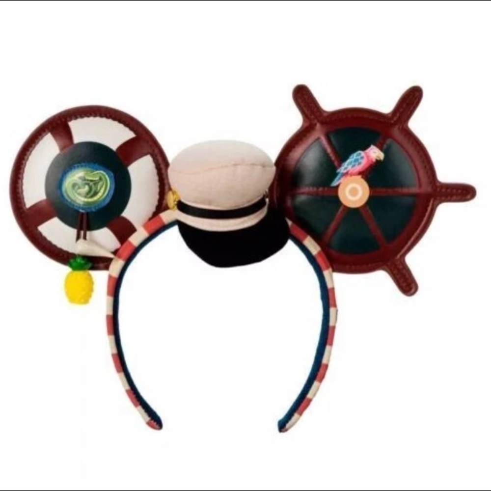 Disney World 50th Jungle Cruise Ears Main Attraction Mickey Mouse Headband NWT